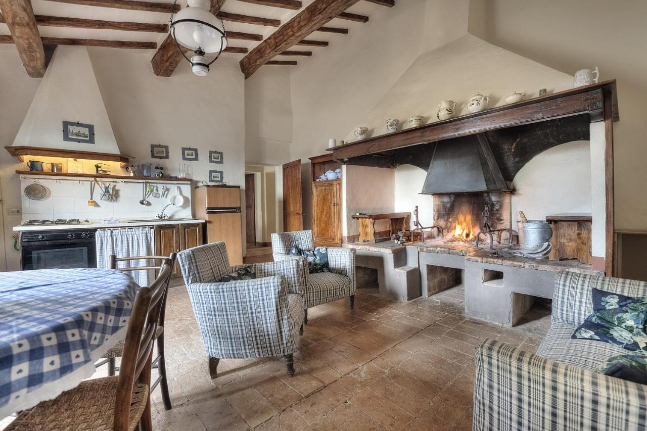 Cosona Villa Pienza Ruang foto